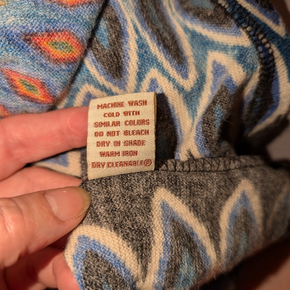 Aryeh XL Square Neck Multicolor Puff Sleeve Mini Groovy Geometric Mandala Print - Picture 8 of 8